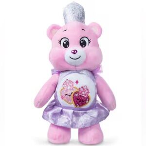 NEW!! Limited Edition Wicked X Care Bears Love-a-Lot Bear Glinda Plush-(NWT)